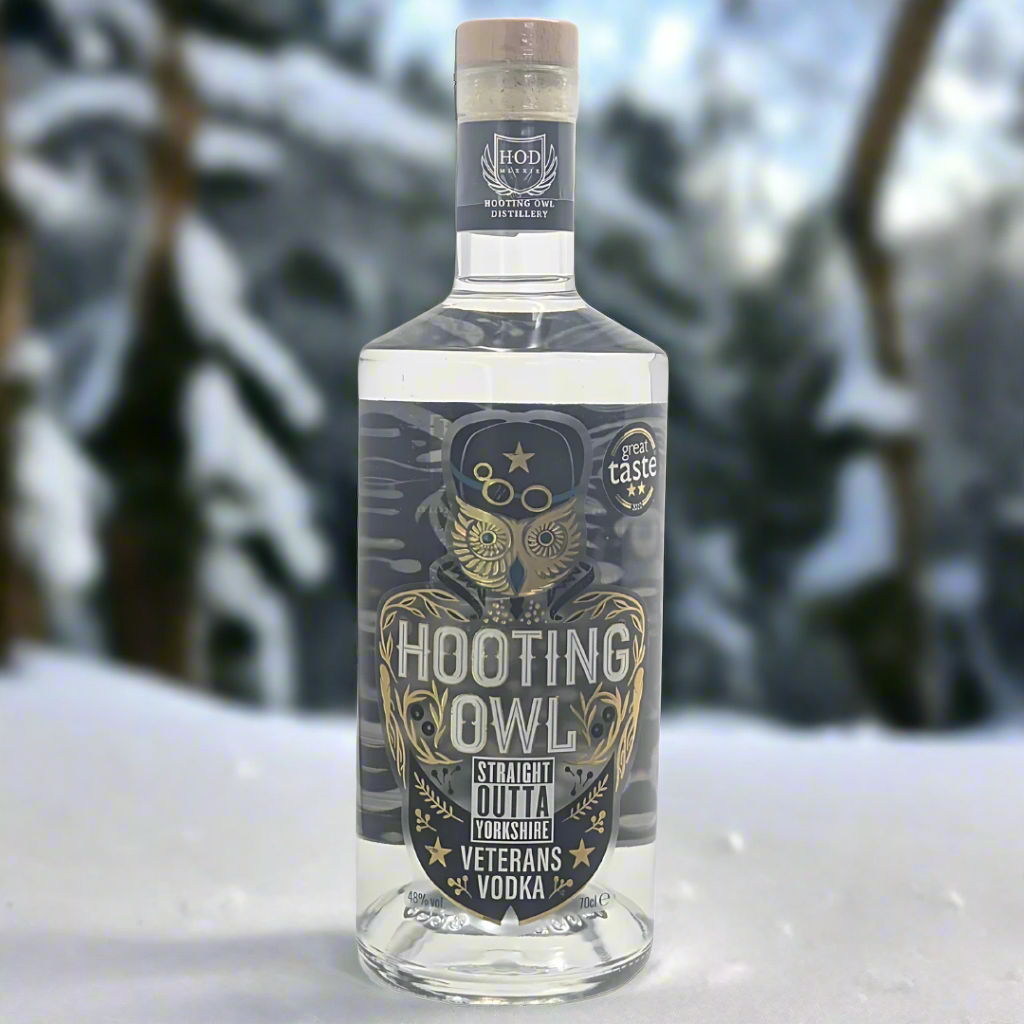 Hooting Owl Distillery York Veterans Premium Yorkshire Vodka 70cl