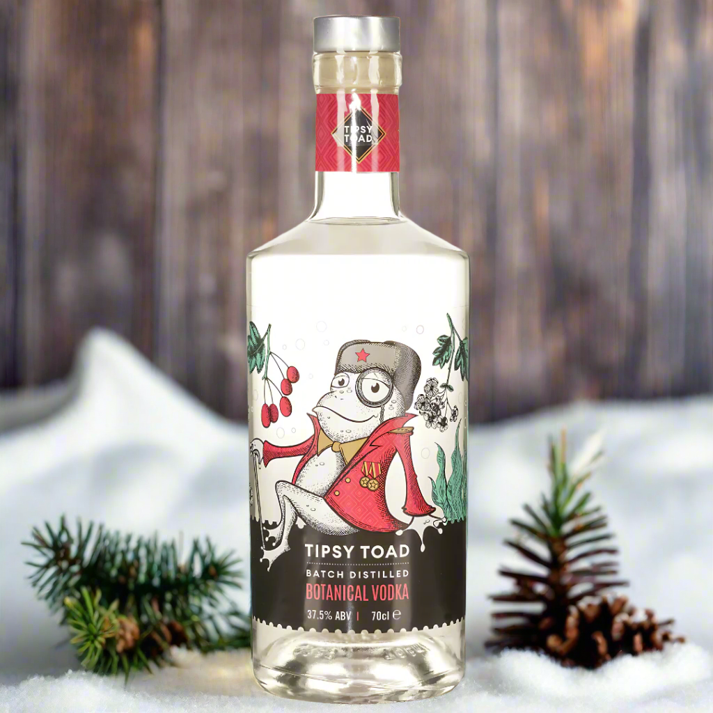 Tipsy Toad Vodka made in York, the perfect cocktail vodka, for house pours and mixing. 