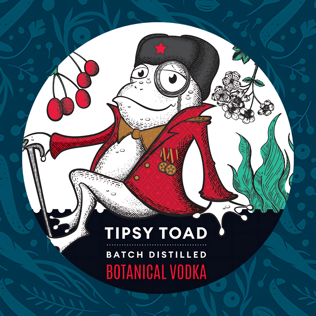 Botanical Vodka | Tipsy Toad Vodka from Hooting Owl – The Hooting Owl ...